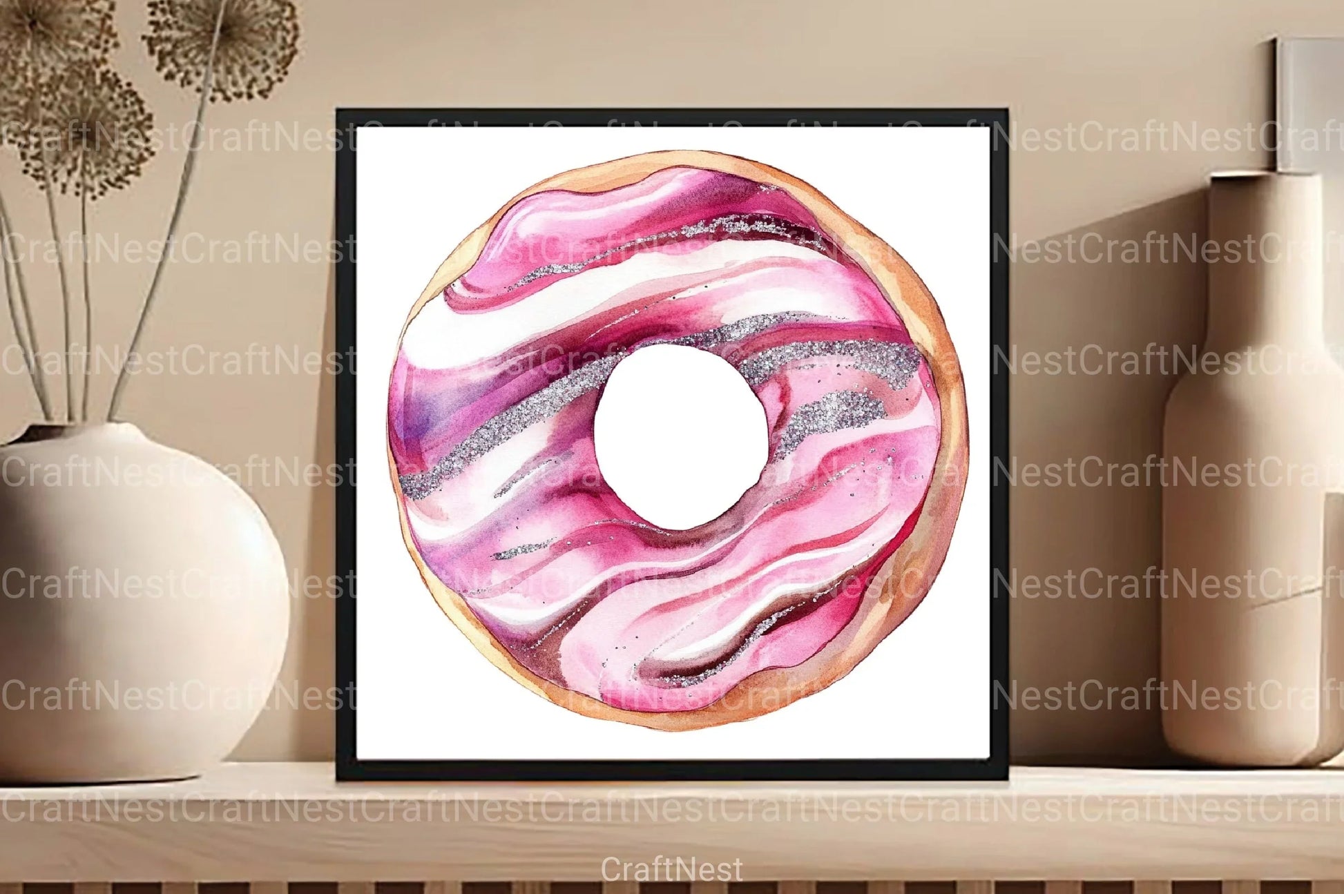 Glitter Donuts Clipart Bundle - CraftNest - Digital Crafting and Art