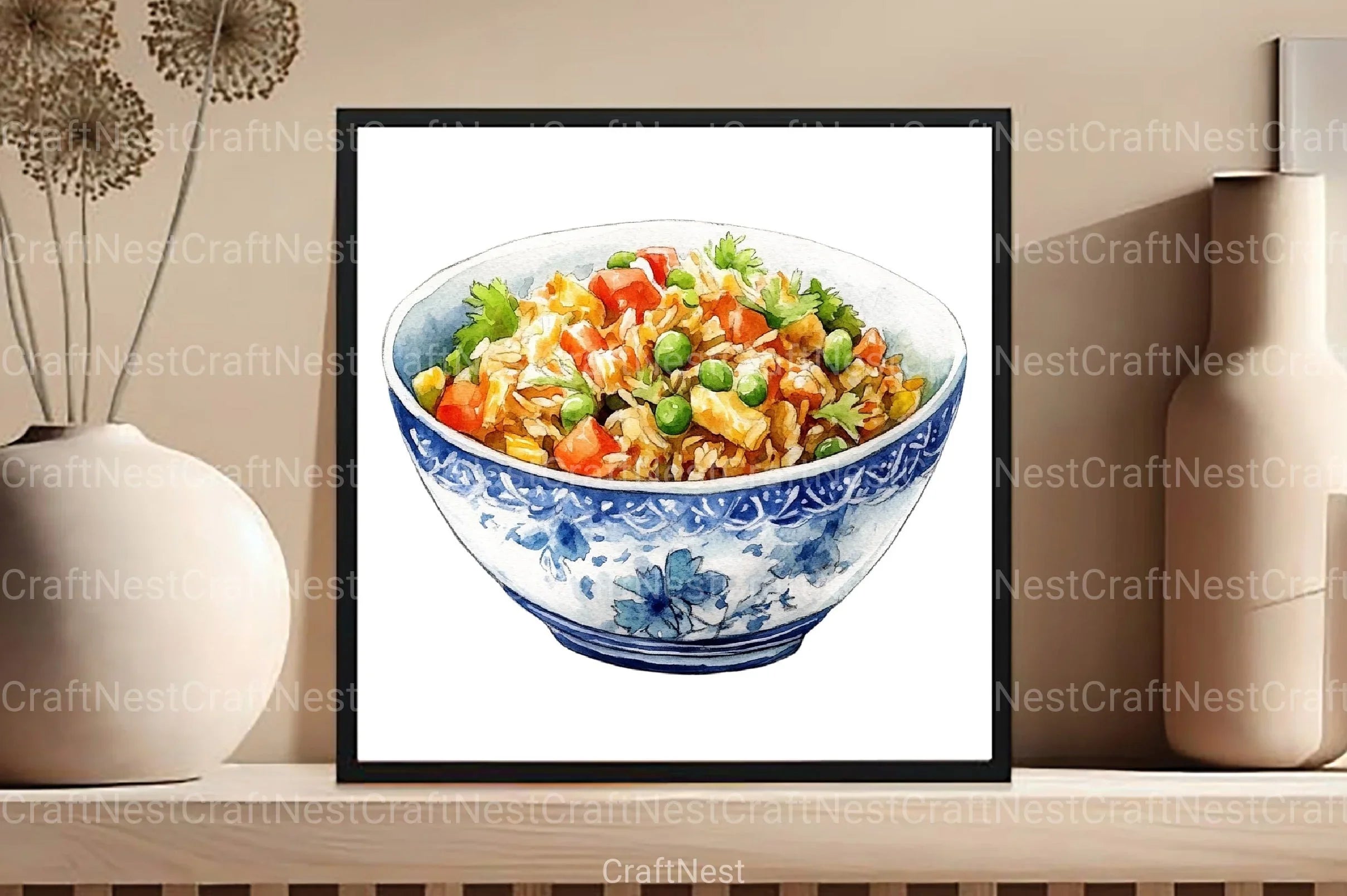 Chinese Food Clipart Bundle 99 - CraftNest - Digital Crafting and Art