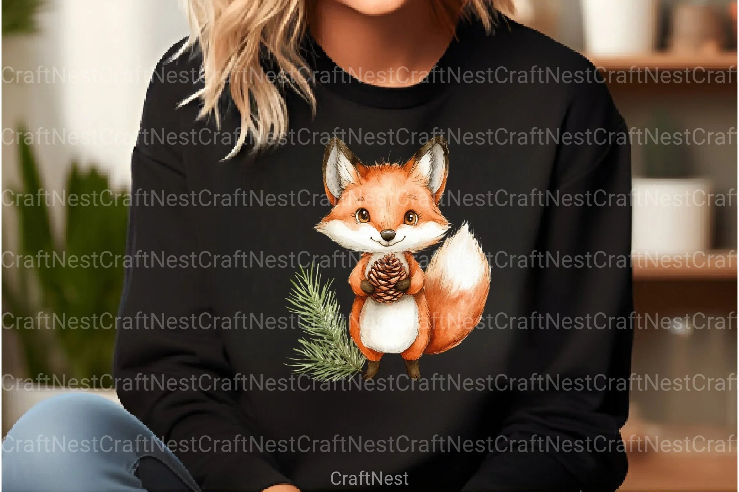 Autumn Fox Clipart Bundle 99 - CraftNest - Digital Crafting and Art