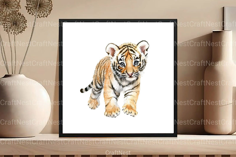Tiger Clipart Bundle - CraftNest - Digital Crafting and Art