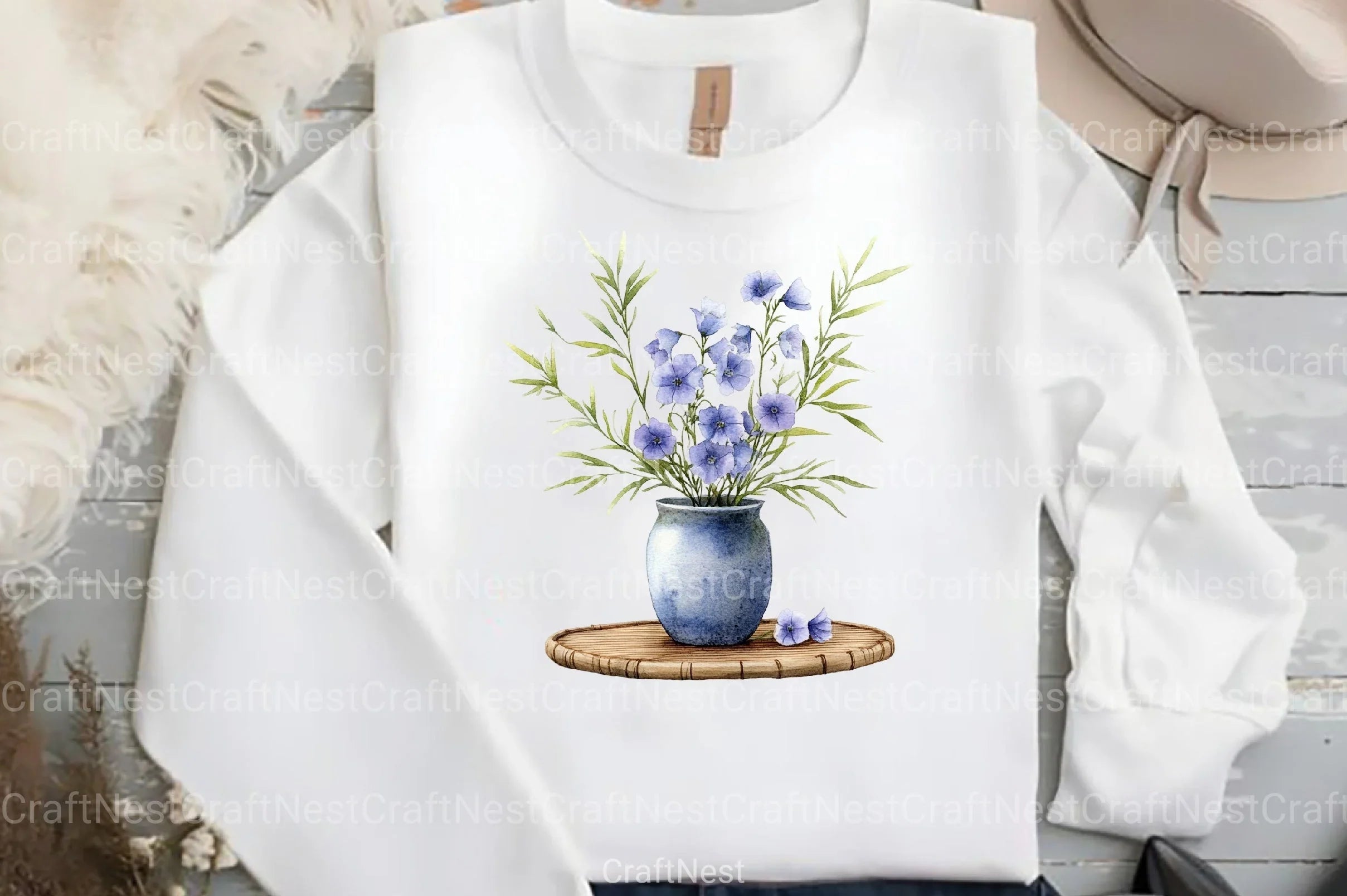 Asian Culture Japanese Ikebana Clipart Bundle - CraftNest - Digital Crafting and Art