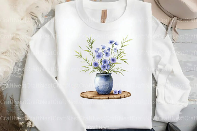 Asian Culture Japanese Ikebana Clipart Bundle - CraftNest - Digital Crafting and Art