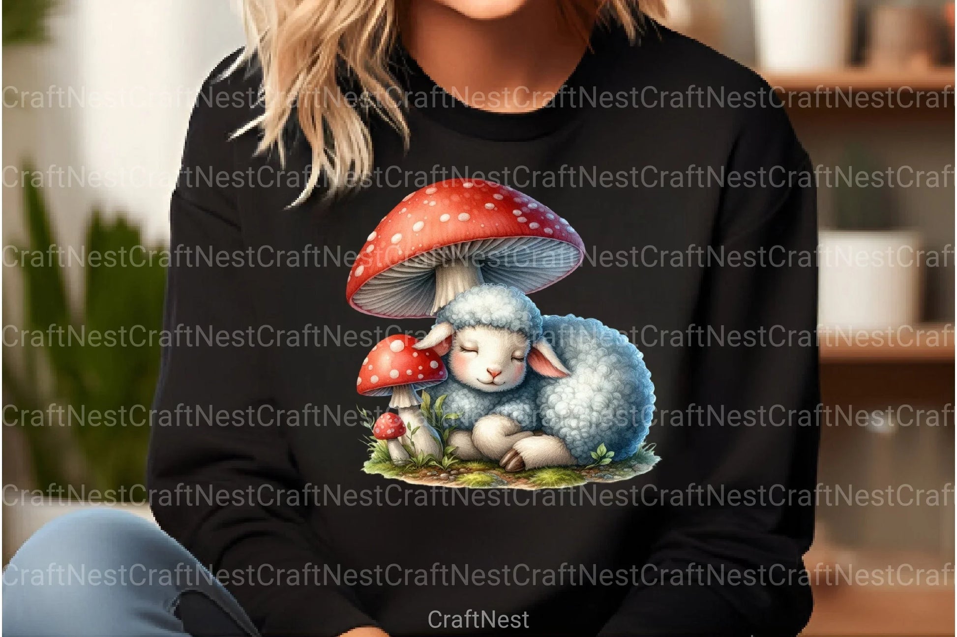 Cute Autumn Sheep Clipart Bundle 12 - CraftNest - Digital Crafting and Art