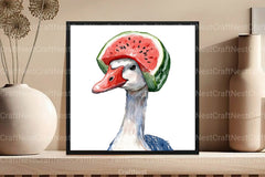 Funny Silly Goose Clipart Bundle 99 - CraftNest - Digital Crafting and Art