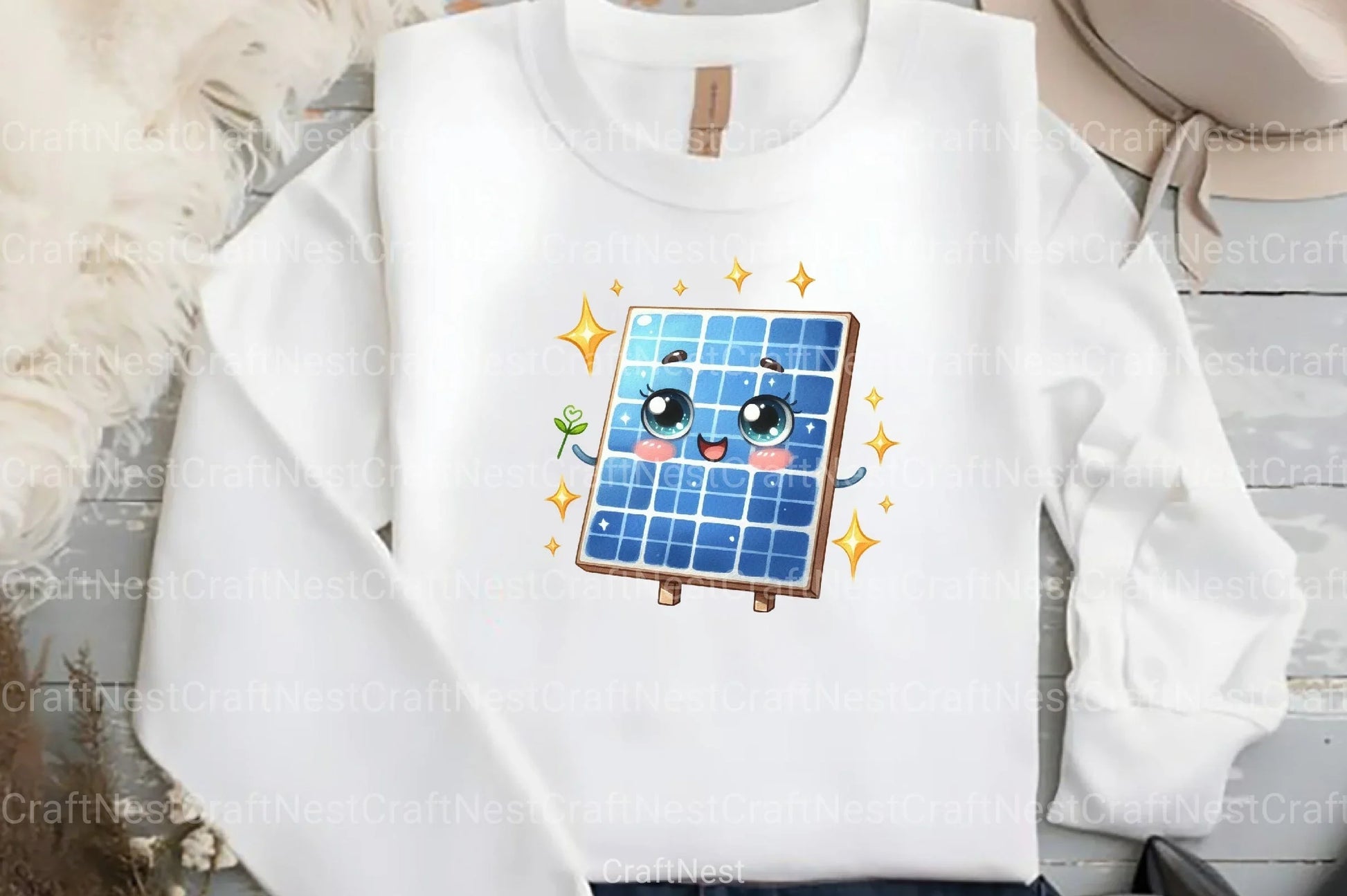 Solar Panel Clipart Bundle - CraftNest - Digital Crafting and Art