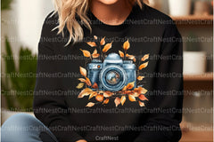 Autumn Nature Walk Clipart Bundle 1 - CraftNest - Digital Crafting and Art