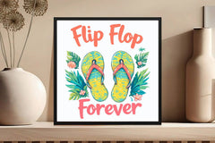 Flip Flop Summer Design Clipart Bundle - CraftNest - Digital Crafting and Art