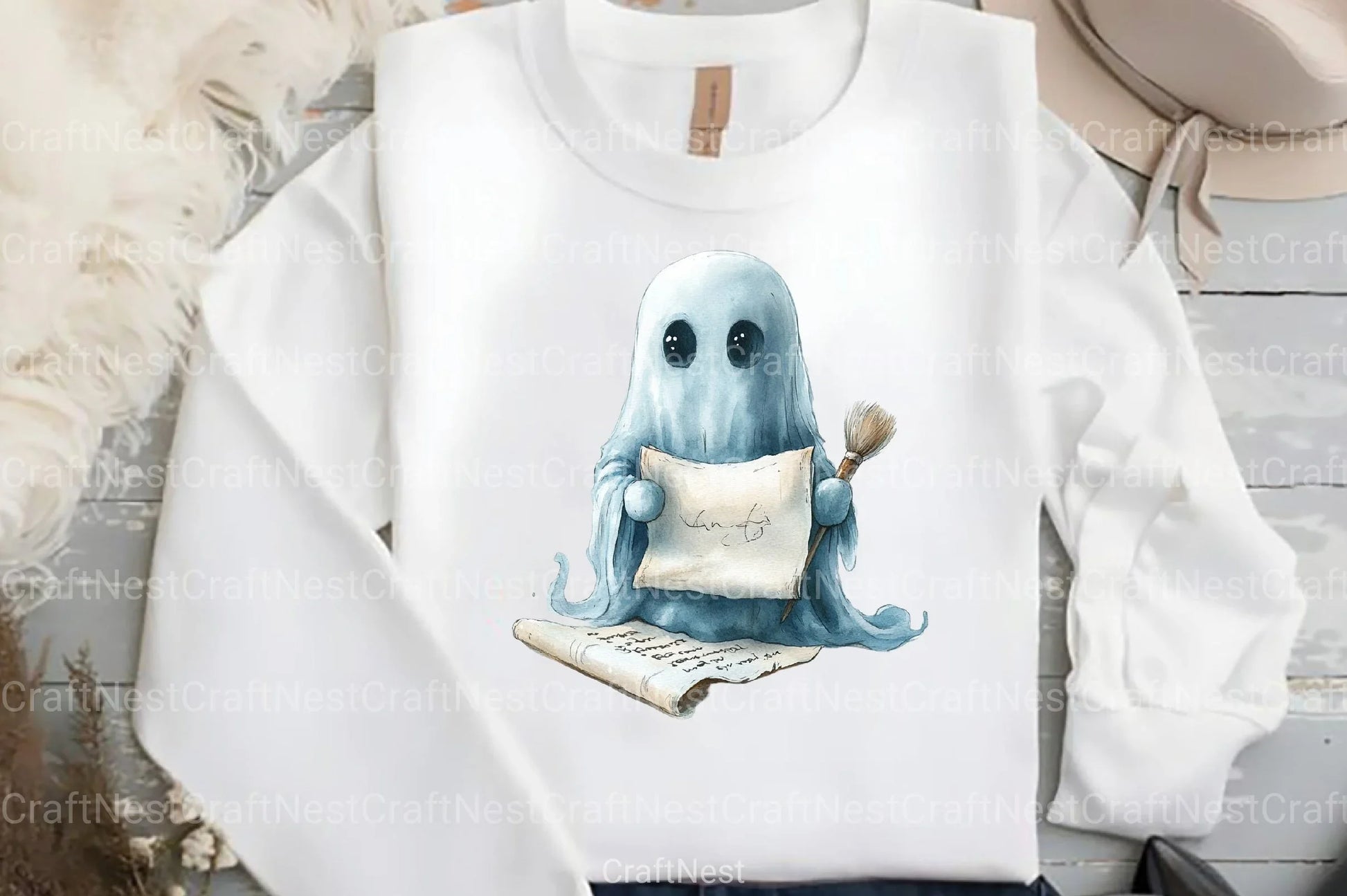 Cute Japanese Ghost Clipart Bundle - CraftNest - Digital Crafting and Art