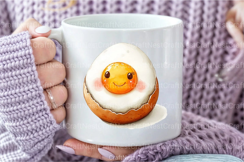 Kawaii Breakfast Clipart Bundle - CraftNest - Digital Crafting and Art