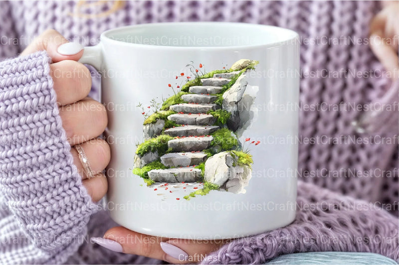 Japanese Spring Garden Clipart Bundle - CraftNest - Digital Crafting and Art