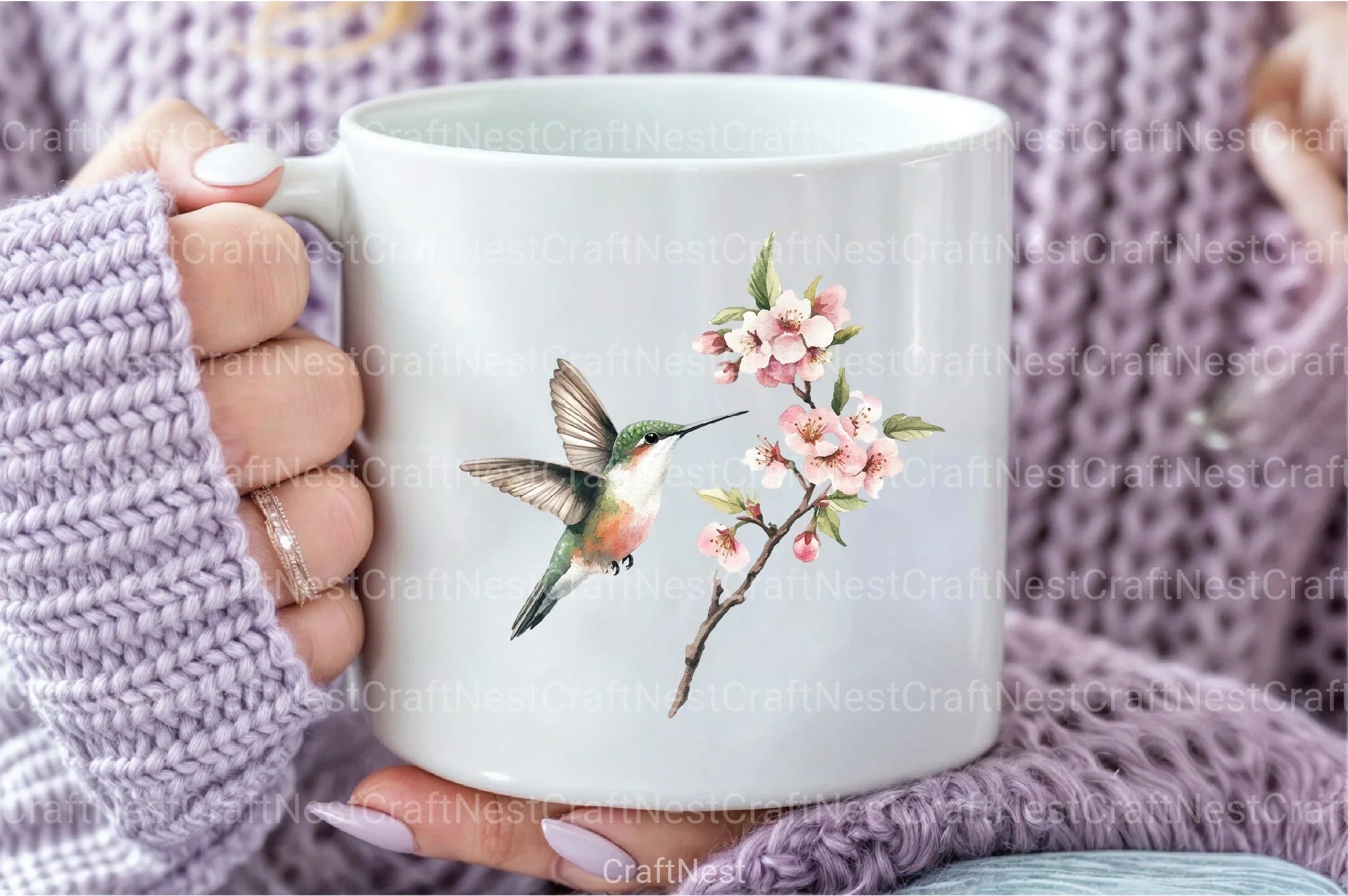 Cute Birds on Branch Clipart Bundle - CraftNest - Digital Crafting and Art