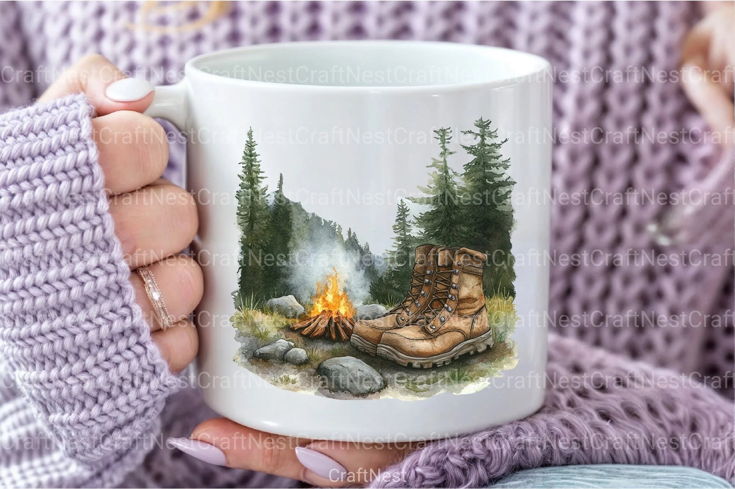 Autumn Chilly Morning Clipart Bundle 4 - CraftNest - Digital Crafting and Art