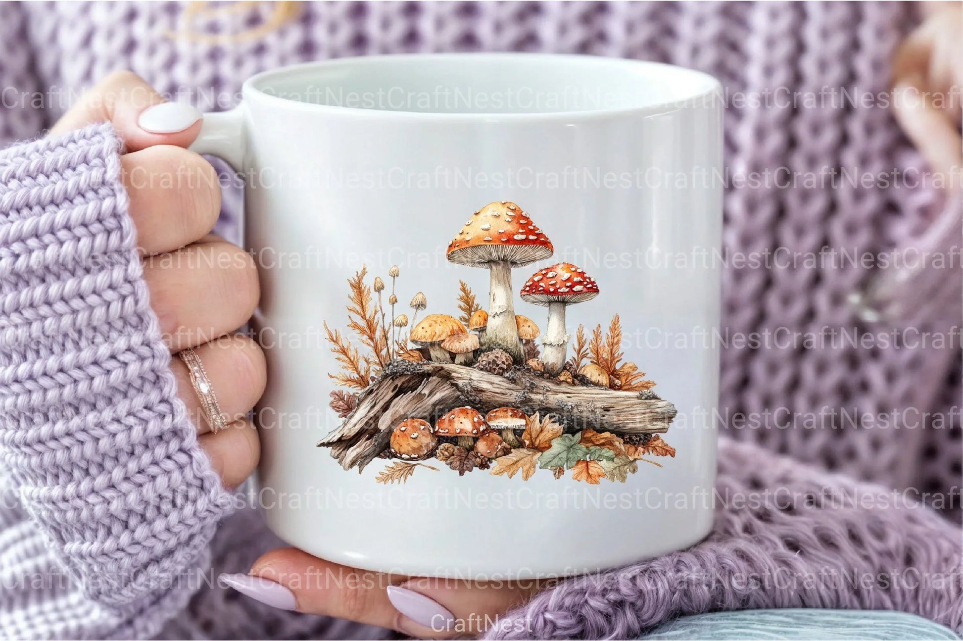 Mushroom Clipart Bundle 2 - CraftNest - Digital Crafting and Art