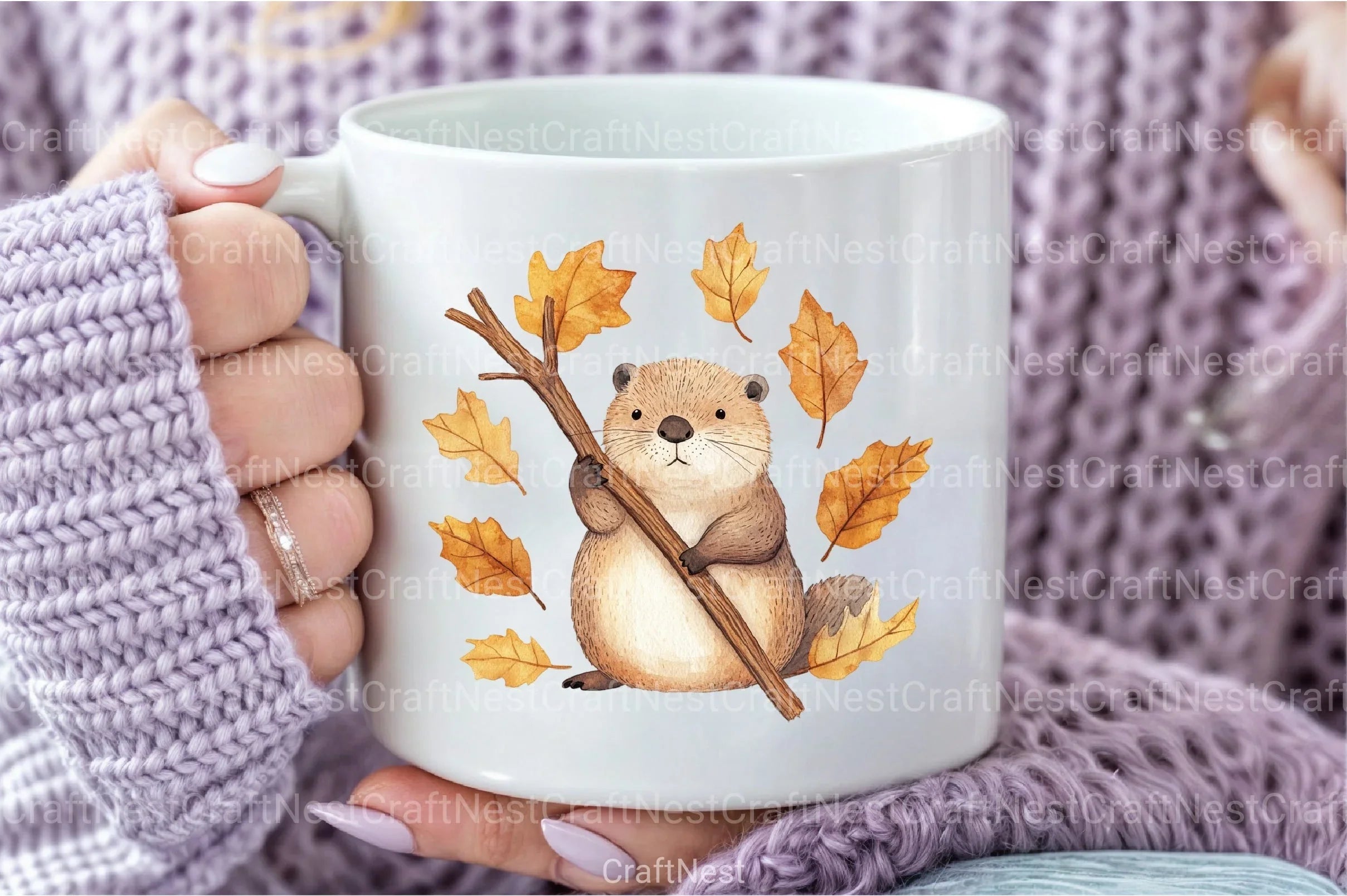 Autumn Forest Animal Clipart Bundle 2 - CraftNest - Digital Crafting and Art