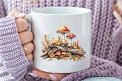 Mushroom Clipart Bundle - CraftNest - Digital Crafting and Art