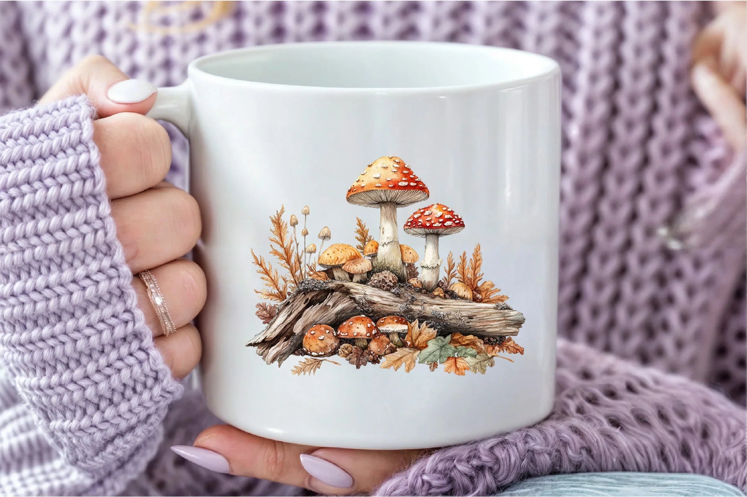 Mushroom Clipart Bundle - CraftNest - Digital Crafting and Art