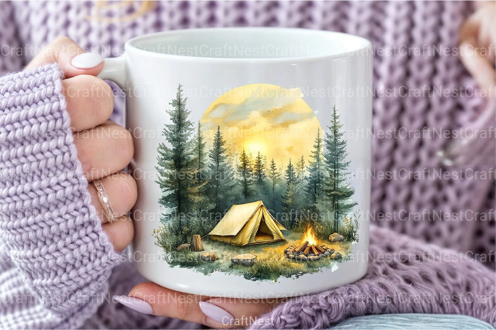 Autumn Camping Clipart Bundle - CraftNest - Digital Crafting and Art