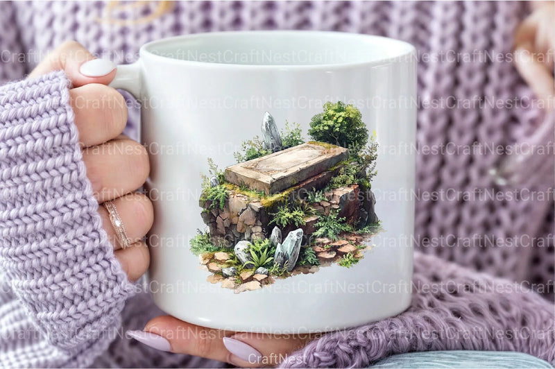 Jungle Tomb Clipart Bundle - CraftNest - Digital Crafting and Art