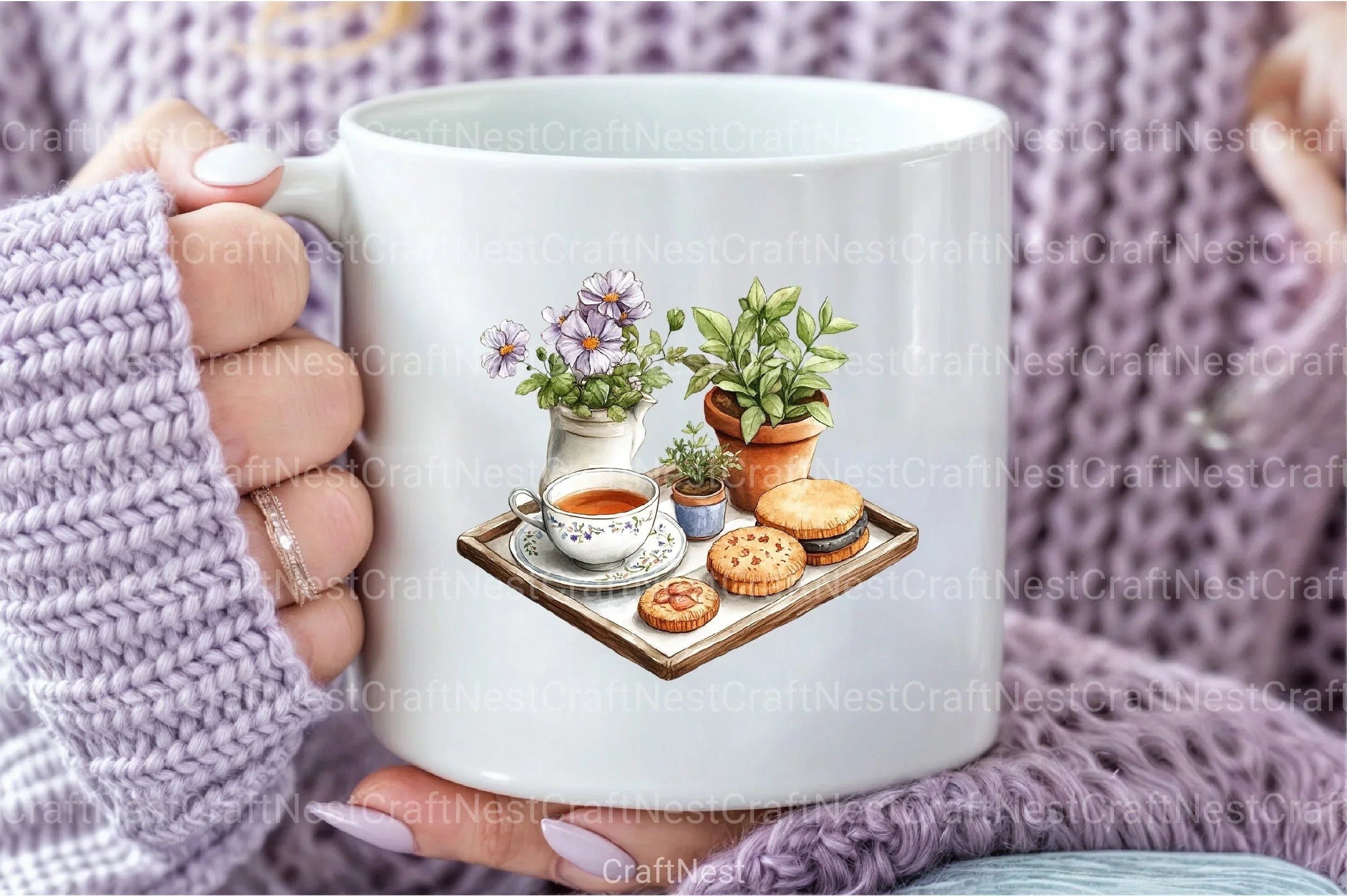 Breakfast Tray Clipart Bundle - CraftNest - Digital Crafting and Art