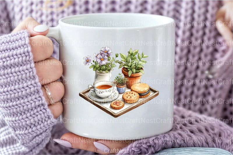 Breakfast Tray Clipart Bundle - CraftNest - Digital Crafting and Art