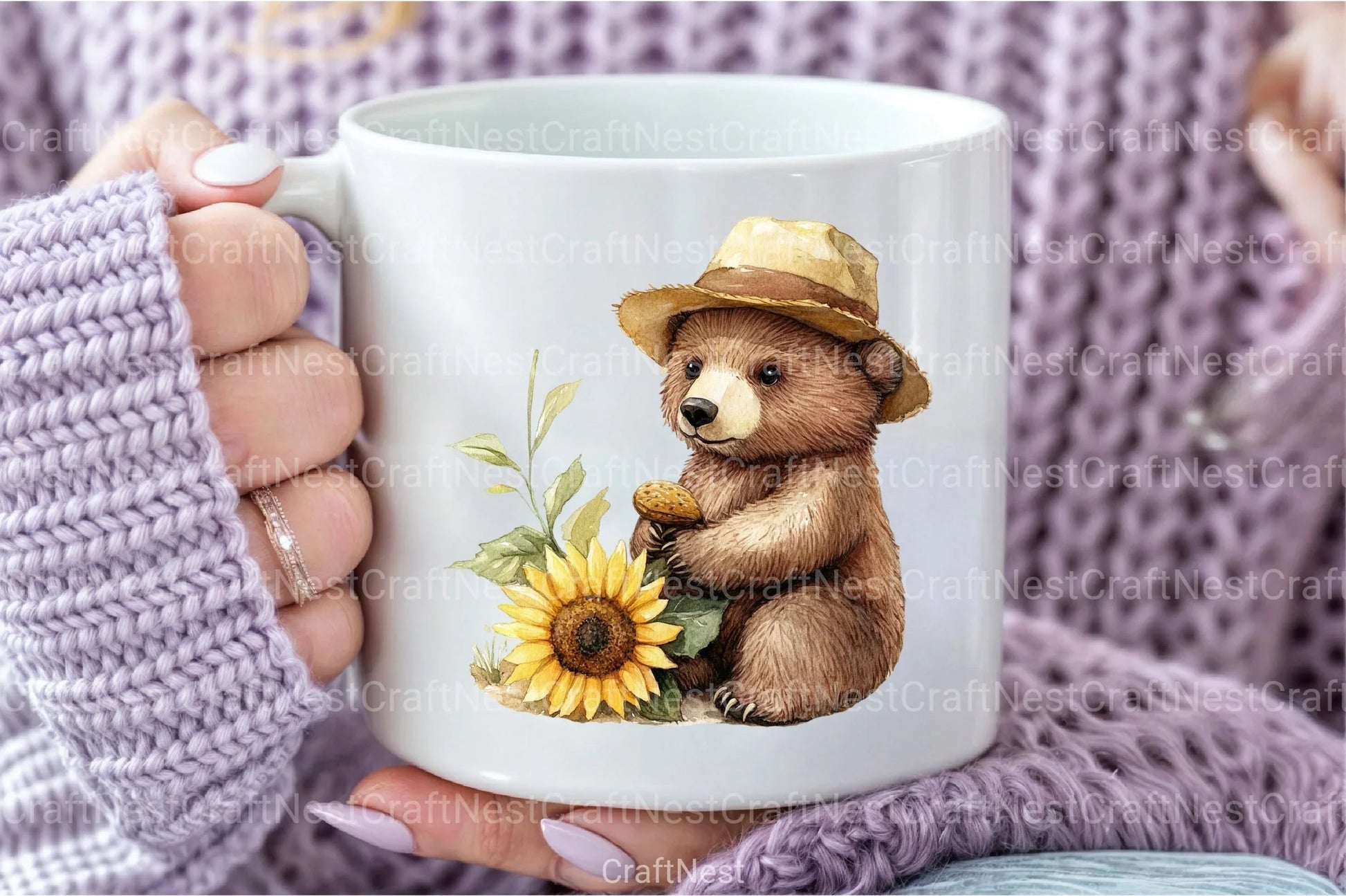 Autumn Bear Clipart Bundle - CraftNest - Digital Crafting and Art