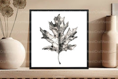 Black & White Autumn Clipart Bundle 1 - CraftNest - Digital Crafting and Art