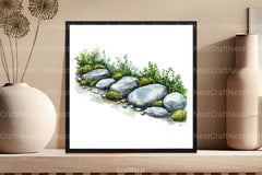 Stone Wall Clipart Bundles - CraftNest - Digital Crafting and Art
