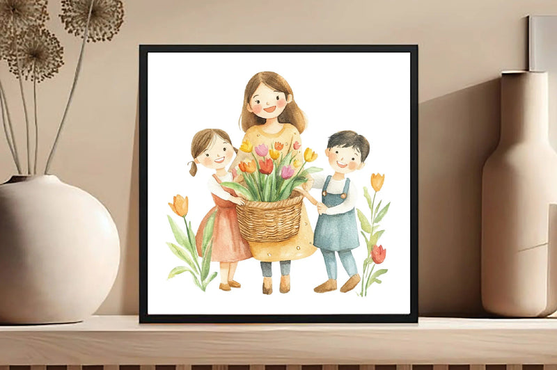 Love Mom Clipart Bundle - CraftNest - Digital Crafting and Art