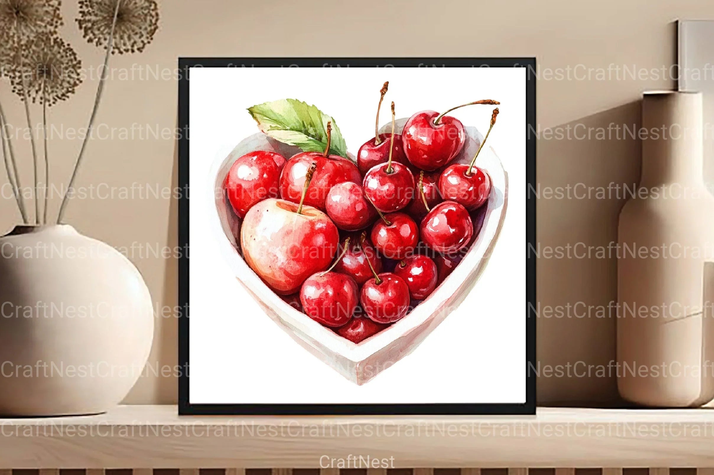 Fruit Bowl Clipart Bundle - CraftNest - Digital Crafting and Art