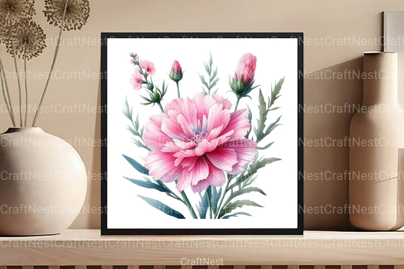 Japanese Summer Garden Clipart Bundle - CraftNest - Digital Crafting and Art