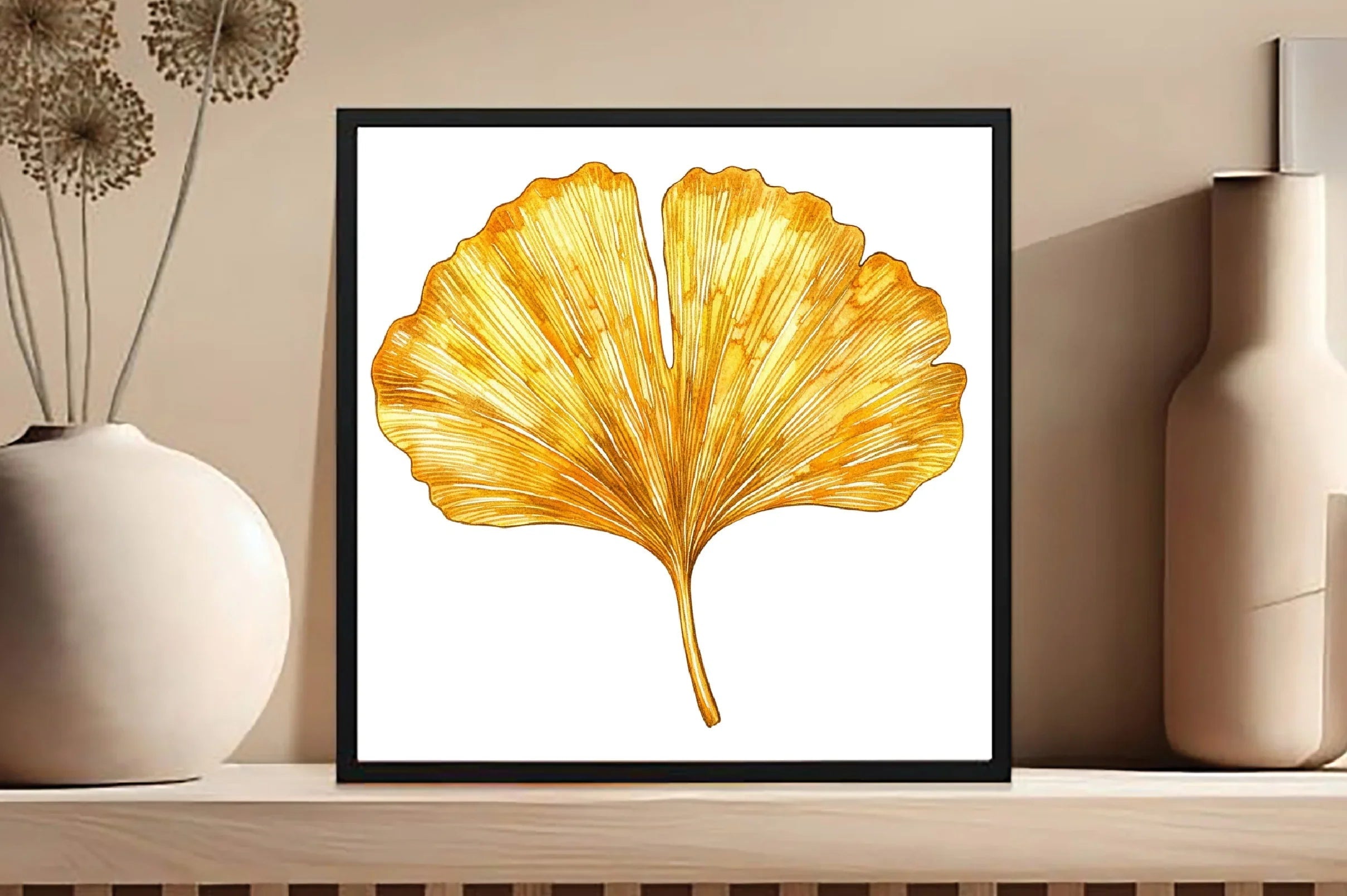 Golden Ornament Leaves Clipart Bundle - CraftNest - Digital Crafting and Art