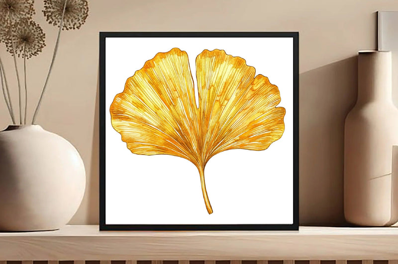 Golden Ornament Leaves Clipart Bundle - CraftNest - Digital Crafting and Art
