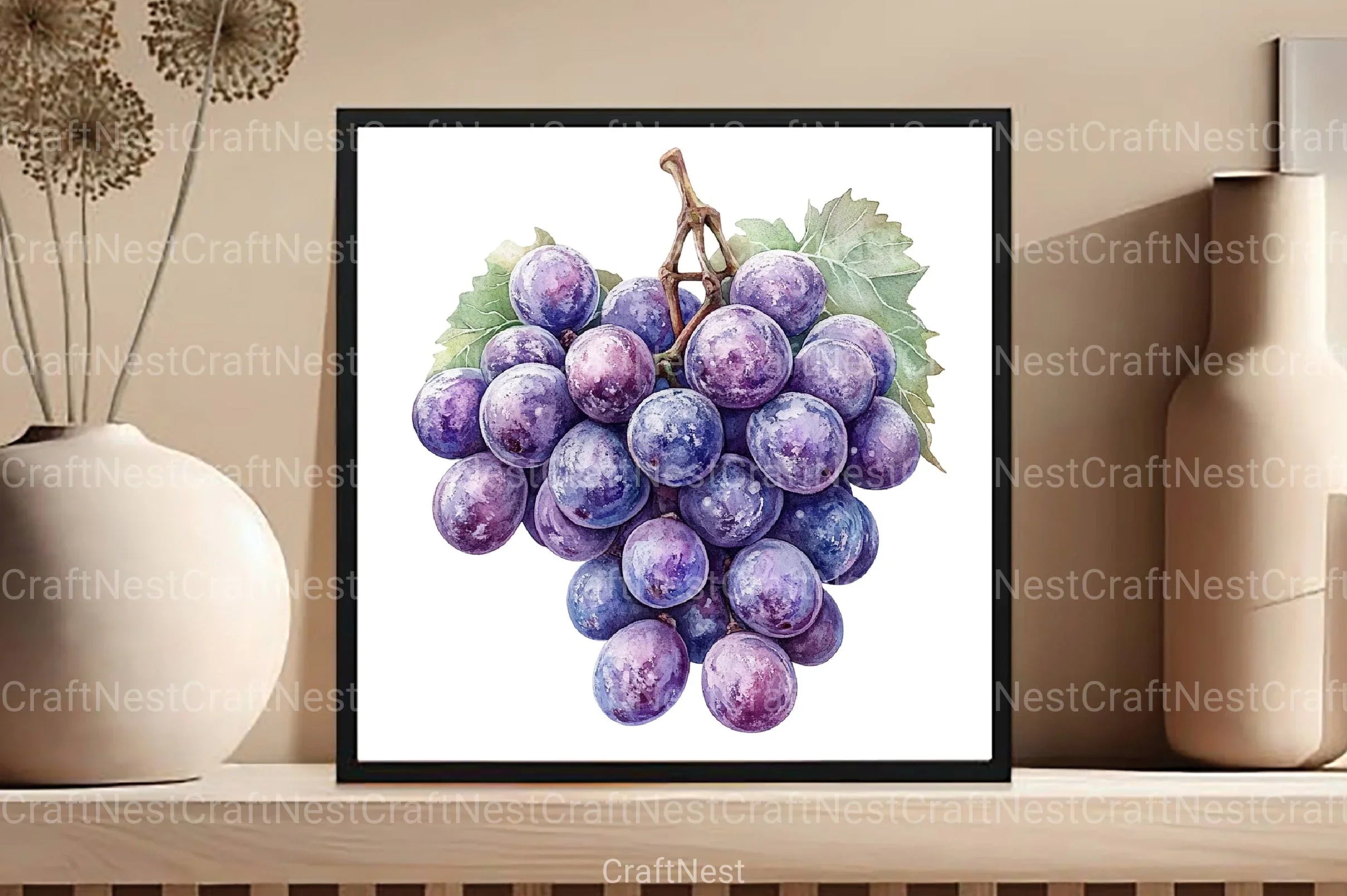 Grape Clipart Bundle 8 - CraftNest - Digital Crafting and Art