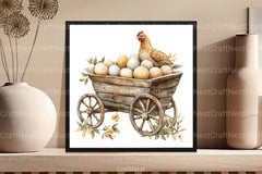 Autumn Chicken Coop Clipart Bundle 99 - CraftNest - Digital Crafting and Art