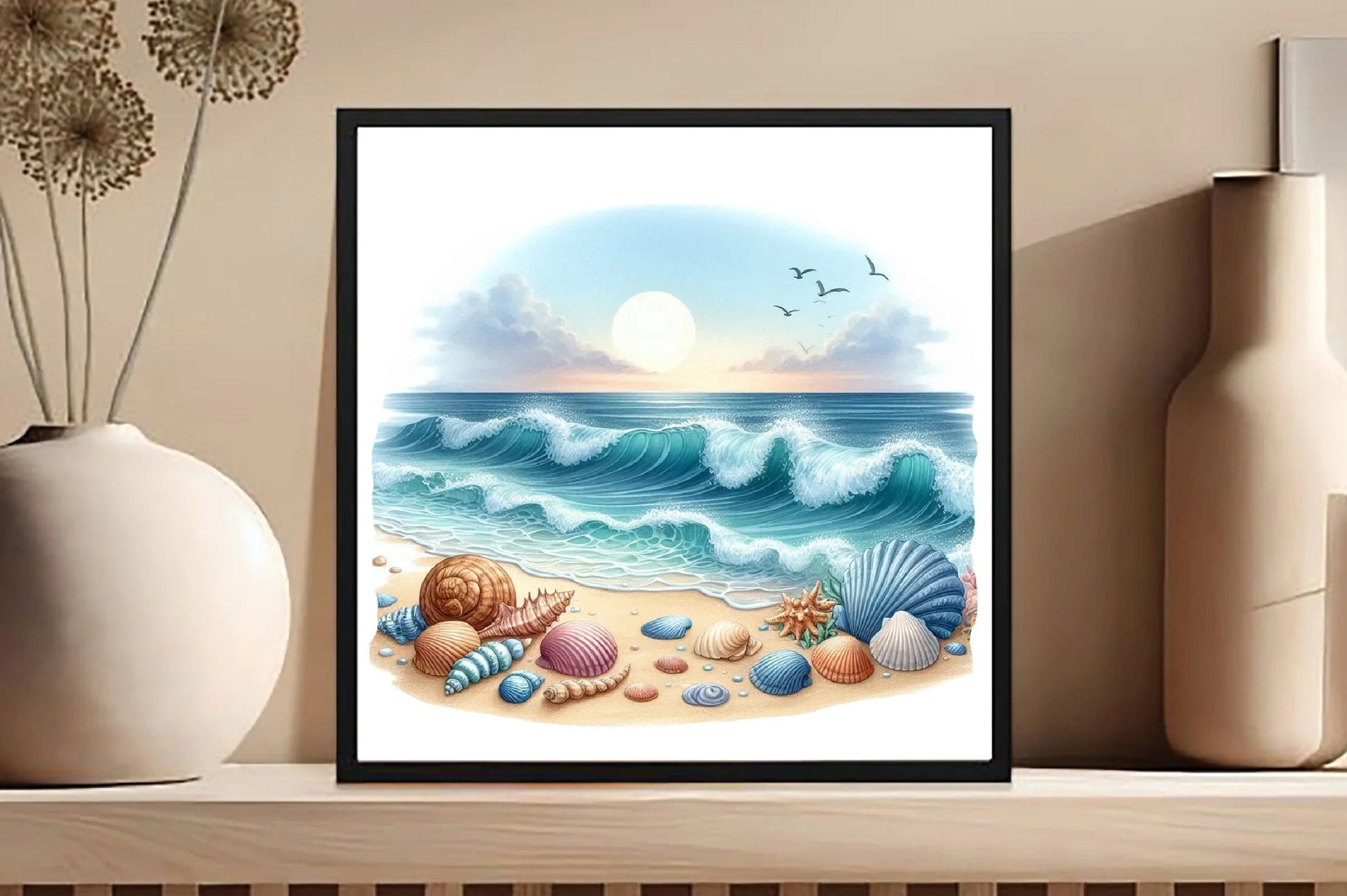 Summer Beach Views Clipart Bundle - CraftNest - Digital Crafting and Art