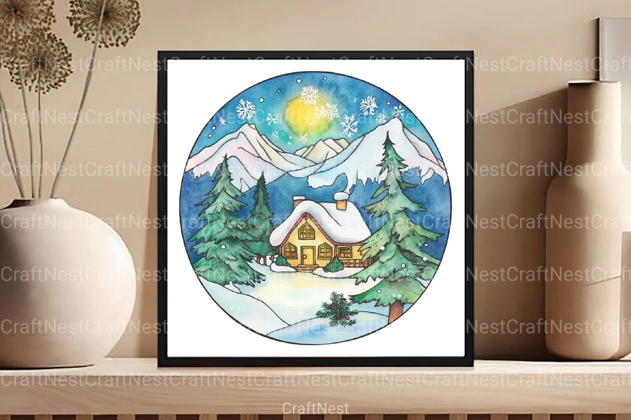 Stained Glass Clipart Bundle 222 - CraftNest - Digital Crafting and Art