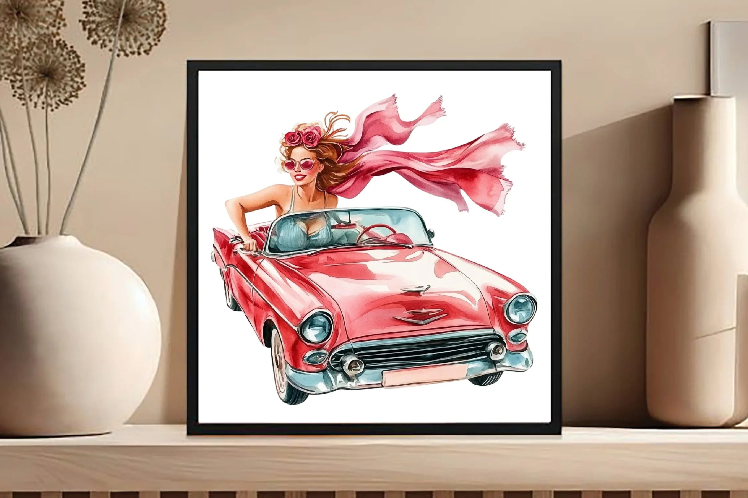 Summer Pin Up Girl Clipart Bundle - CraftNest - Digital Crafting and Art