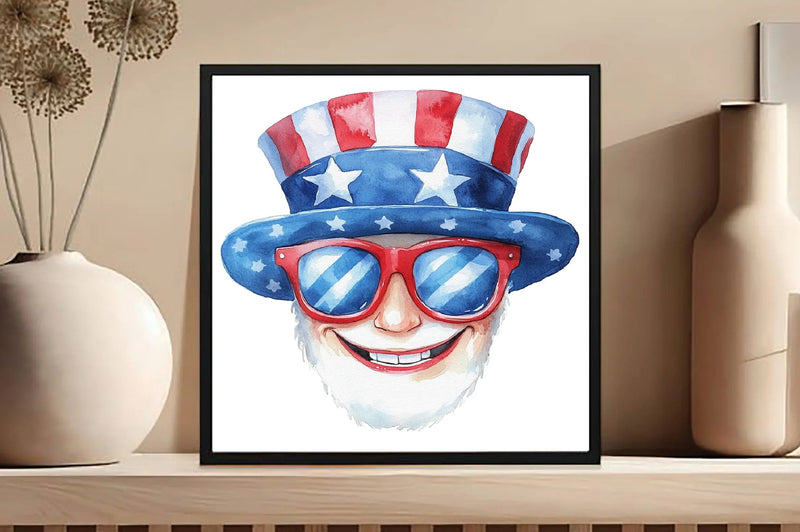 Patriotic 4th of July Sunglasses Clipart Bundle - CraftNest - Digital Crafting and Art