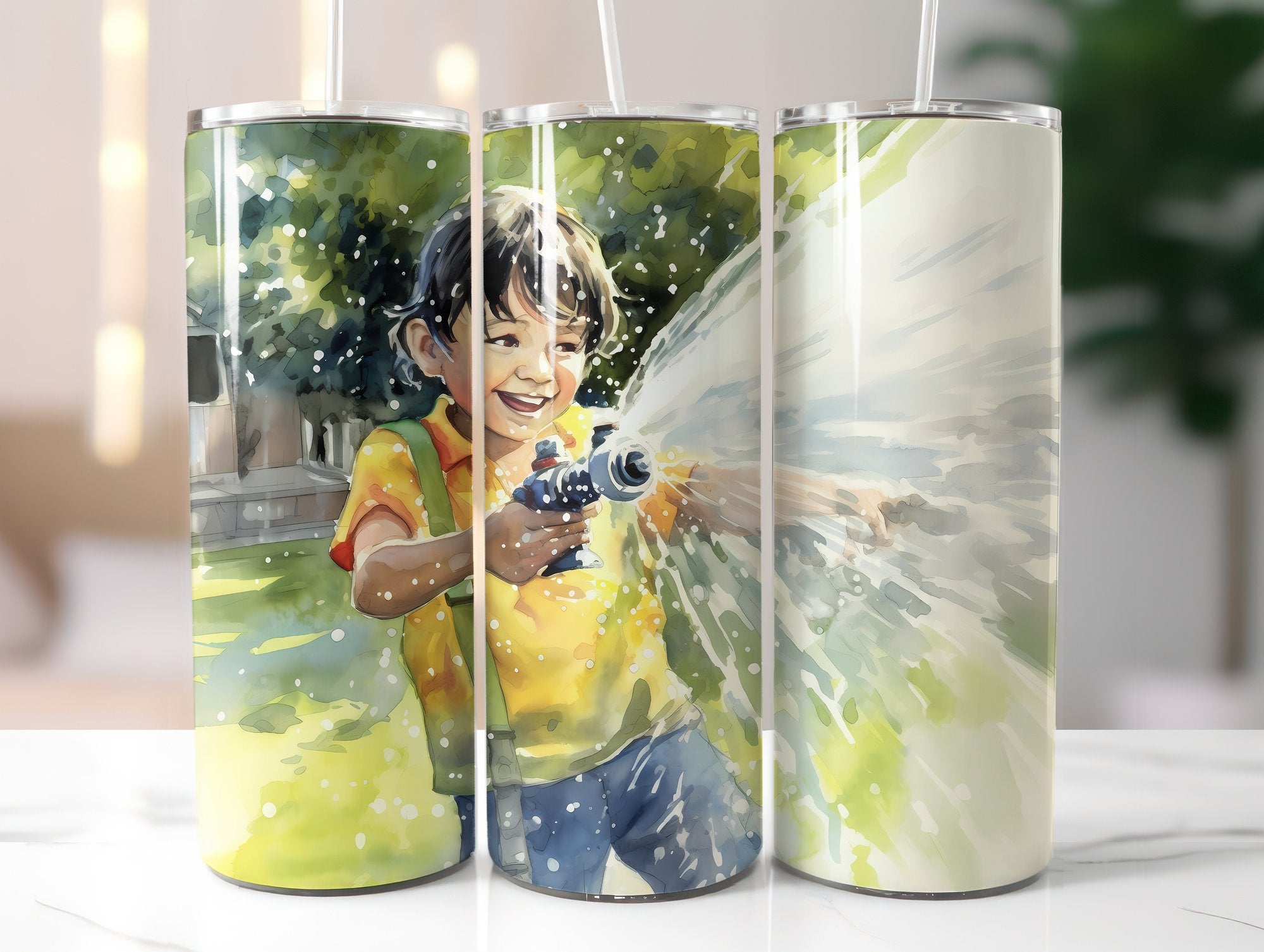 Kids Firefighter Tumbler Wrap - CraftNest