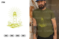Lighthouse Doodle SVG Bundle - CraftNest - Digital Crafting and Art