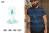 Lighthouse Doodle Cutfile SVG Bundle