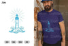 Lighthouse Doodle Cutfile SVG Bundle