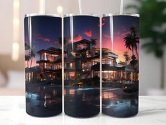 Luxury Travel 3 Tumbler Wrap - CraftNest