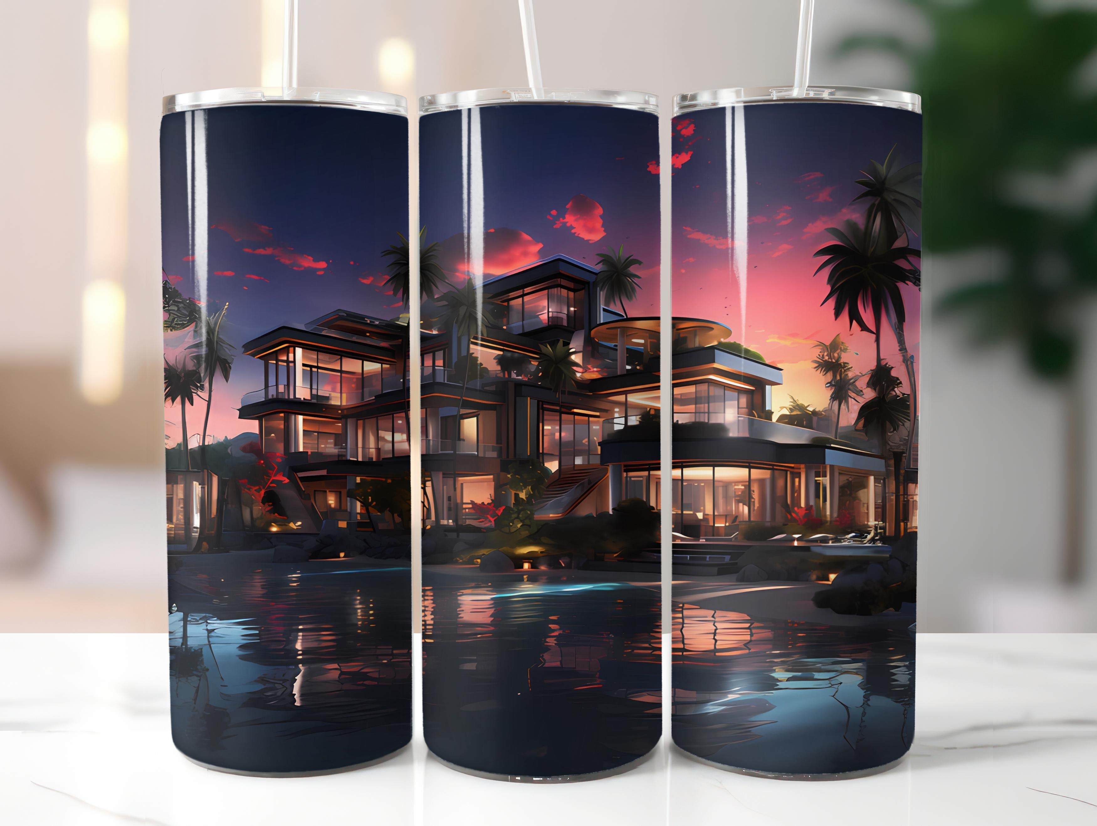 Luxury Travel 3 Tumbler Wrap - CraftNest