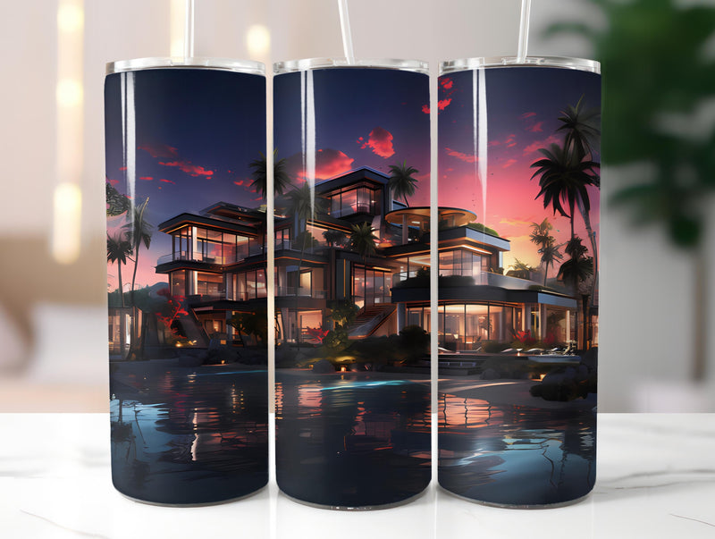 Luxury Travel 3 Tumbler Wrap - CraftNest