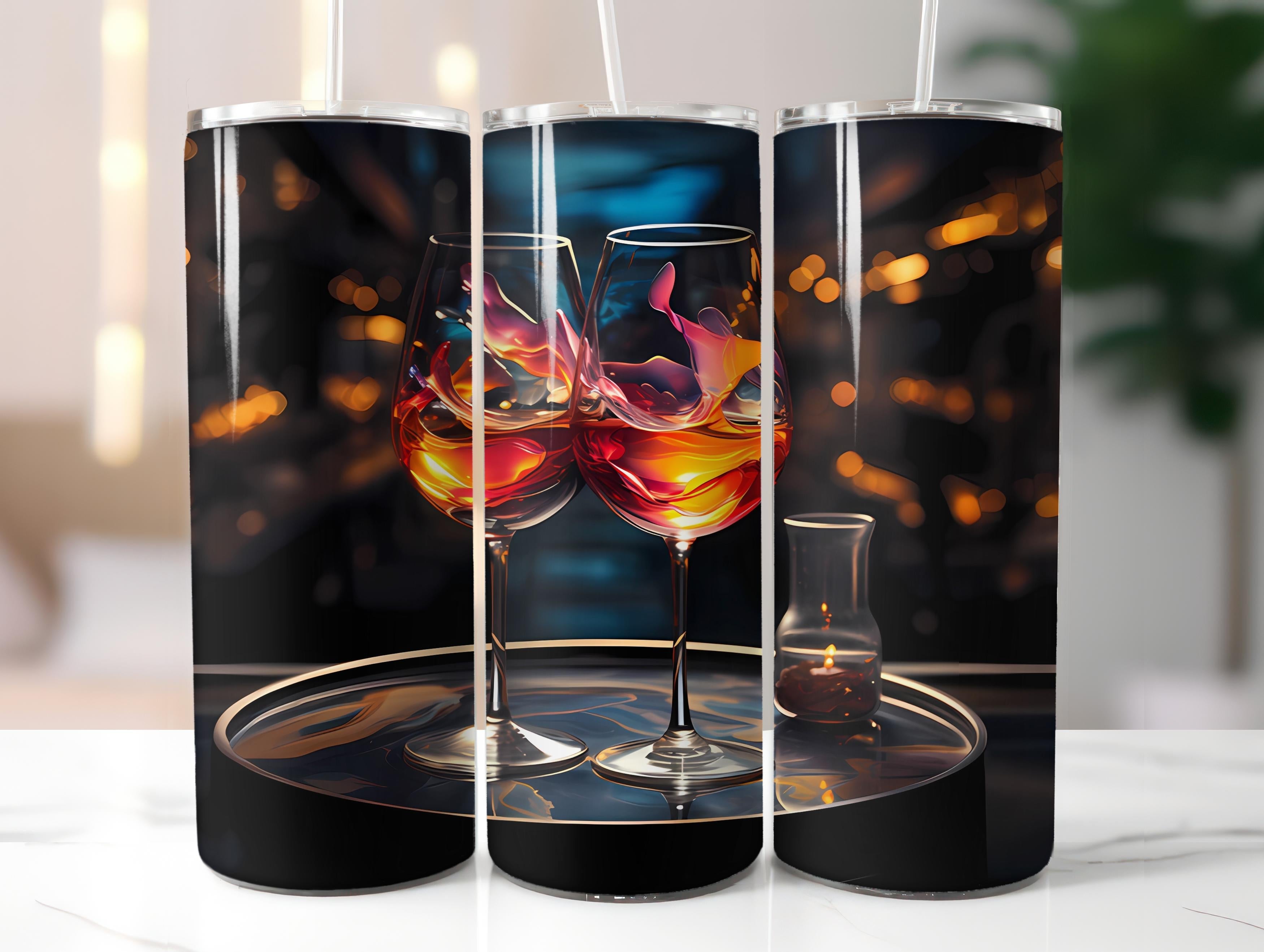 Luxury Travel 3 Tumbler Wrap - CraftNest