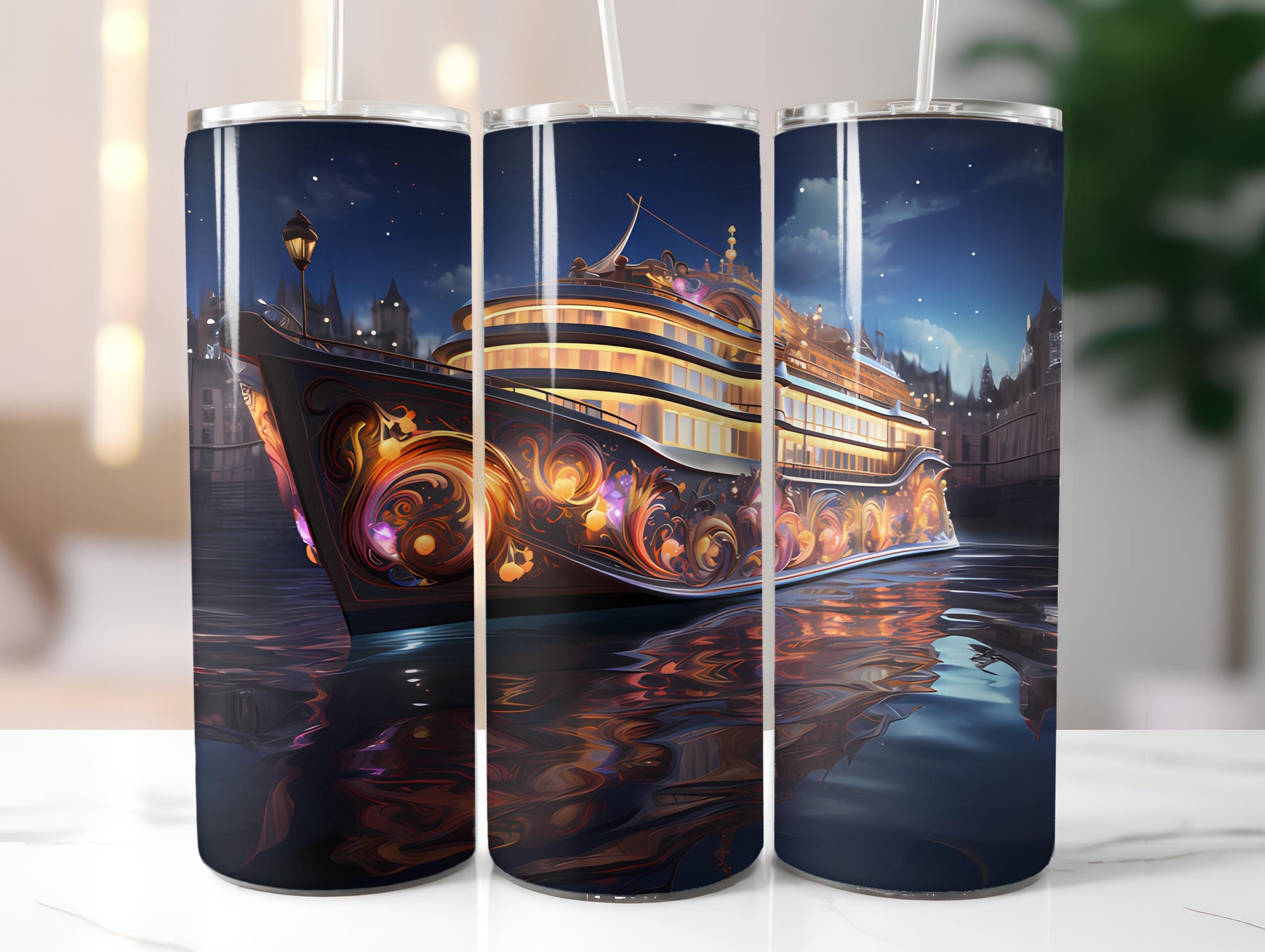 Luxury Travel 3 Tumbler Wrap - CraftNest