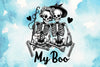 My Boo Skeleton Clipart Bundle
