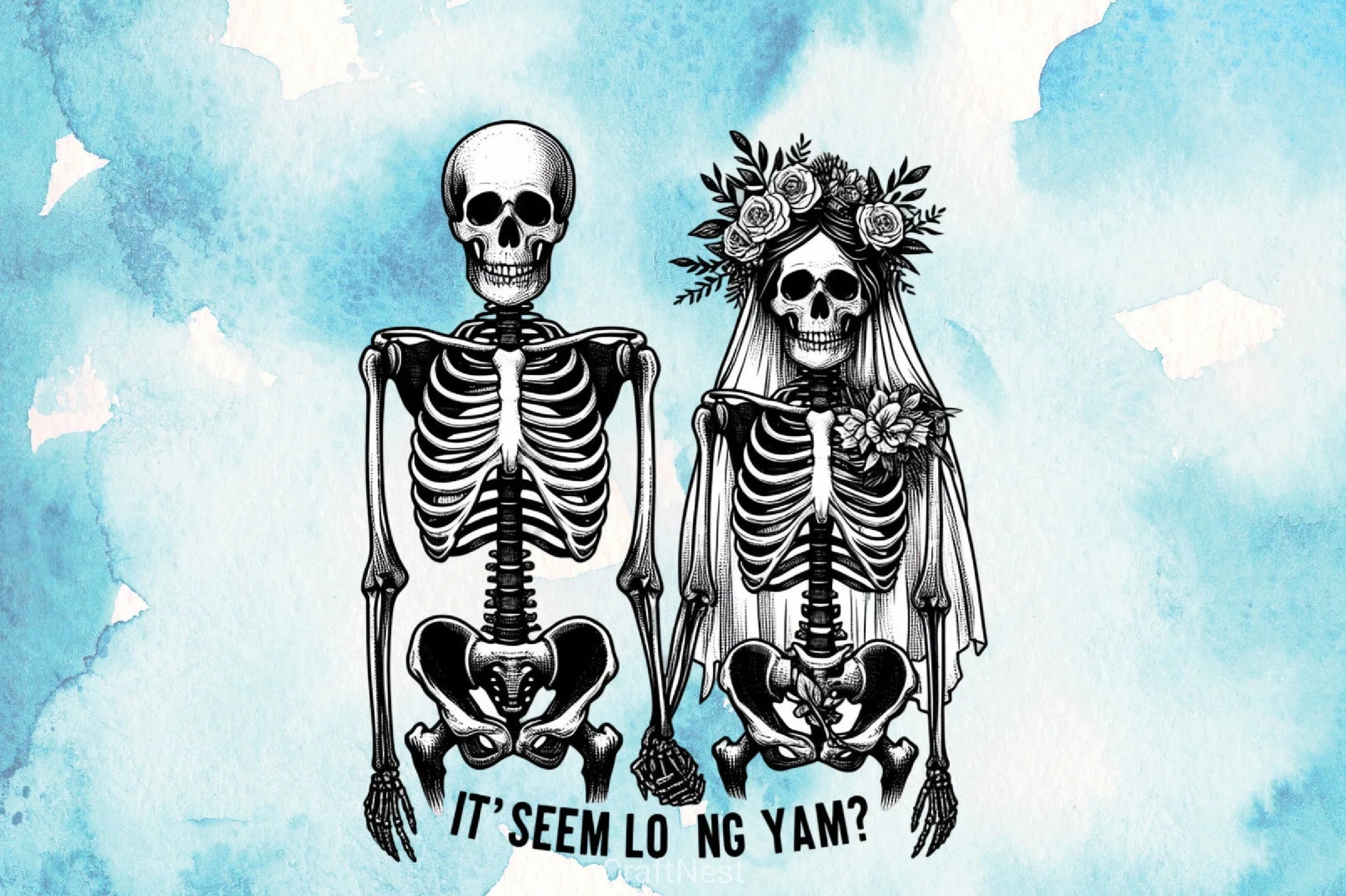 Long Yam Skeleton Clipart Bundle - CraftNest - Digital Crafting and Art