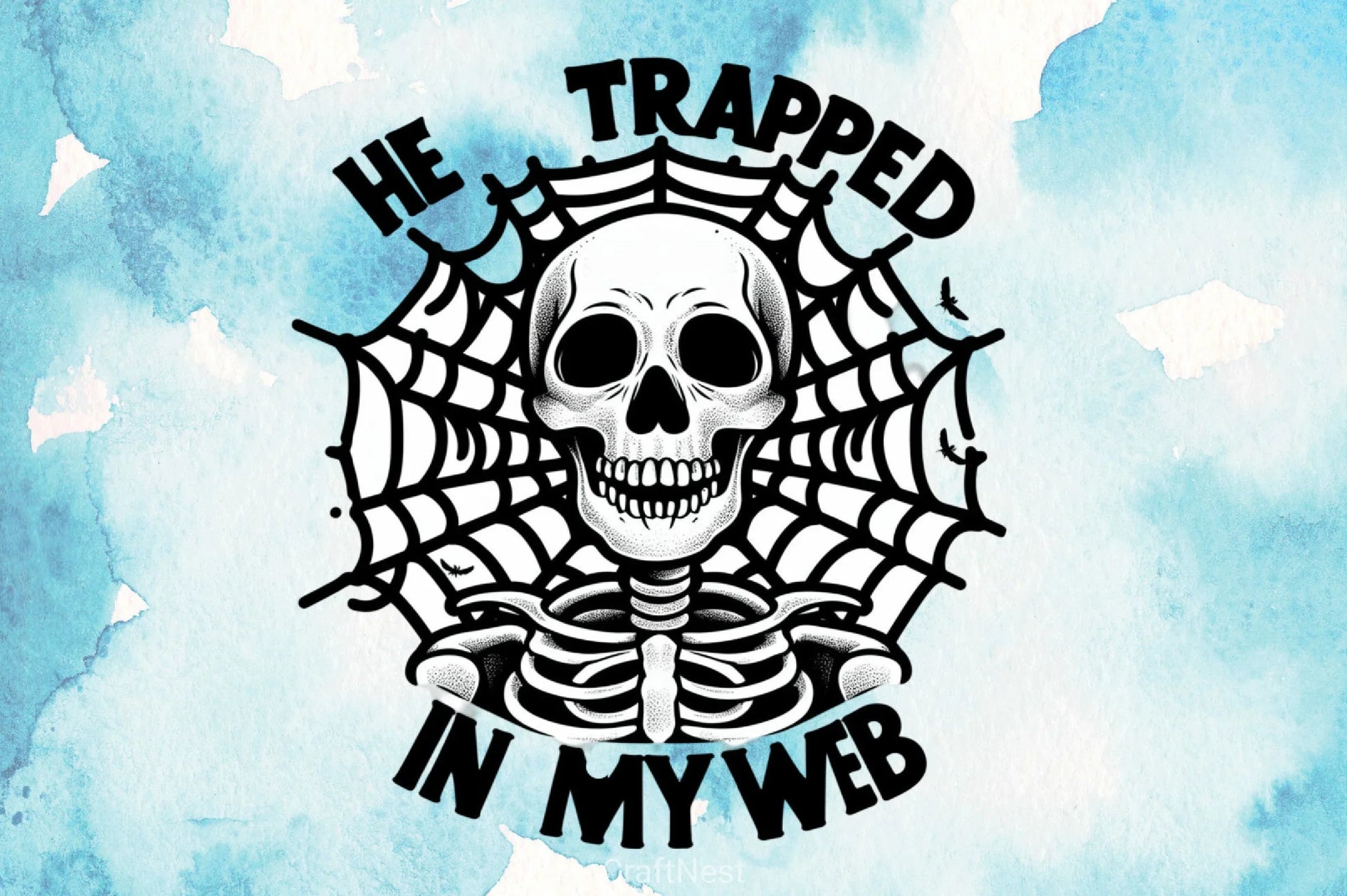 Trapped In My Web Clipart Bundle - CraftNest - Digital Crafting and Art